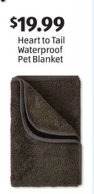 Aldi Heart to tail waterproof pet blanket offer