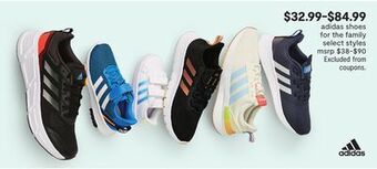 JC Penney Adidas shoes for the family offer