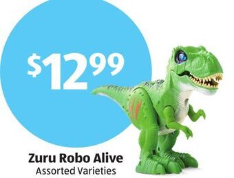 Aldi Zuru robo alive offer