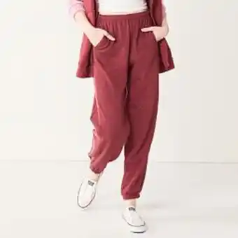 Kohl's Juniors' so® oversized high-rise boyfriend joggers offer