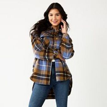 Kohl's Juniors' so® oversized shacket offer
