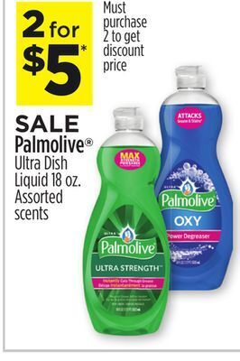 Dollar General Palmolive® ultra dish liquid offer