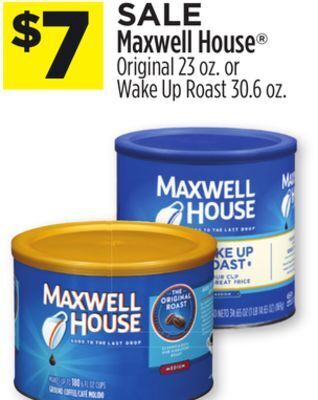 Dollar General Maxwell house® offer