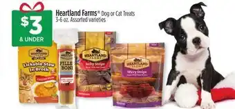 Dollar General Heartland farms® dog or cat treats offer
