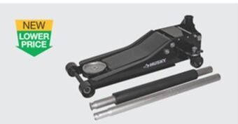 The Home Depot Husky 3-ton low-profile jack offer