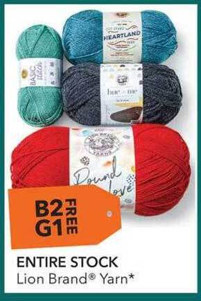 Lion brand yarn