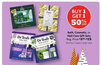Family Dollar Bath, cosmetic, or nail care gift sets offer