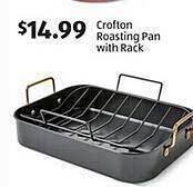 Aldi Crofton roasting pan with rack offer