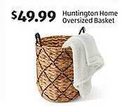 Aldi Huntington home oversized basket offer