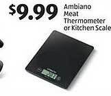 Aldi Ambiano meat thermometer or kitchen scale offer