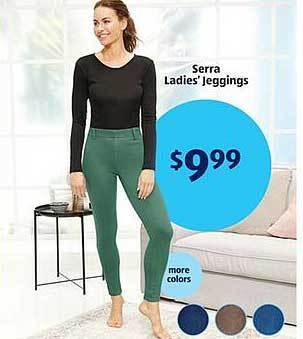 Aldi Serra ladies' jeggings offer
