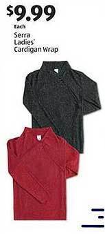 Aldi Serra ladies' cardigan wrap offer