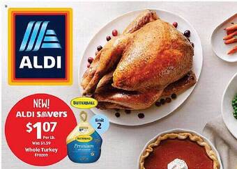 Aldi Whole turkey frozen offer
