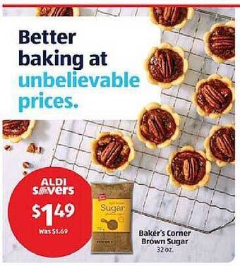Aldi Baker's corner brown sugar offer