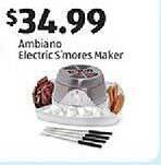 Aldi Ambiano electric s'mores maker offer