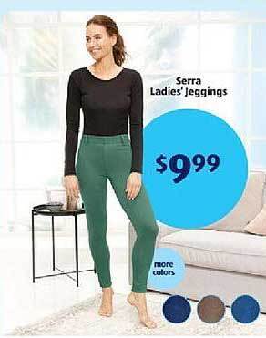 Aldi Serra ladies' jeggings offer