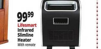 Ocean State Job Lot Lifesmart infrared slimline heater offer