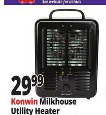 Ocean State Job Lot Konwin milkhouse utility heater offer