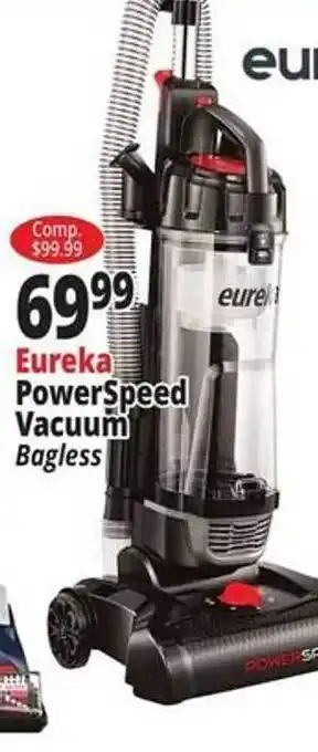 Ocean State Job Lot Eureka powerspeed vacuum bagless offer