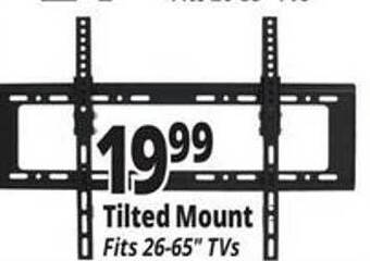 Ocean State Job Lot Tilted mount offer