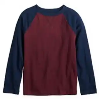 Kohl's Kids 4-12 jumping beans® long sleeve raglan tee offer