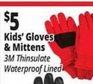 Ocean State Job Lot Kids' gloves & mittens offer