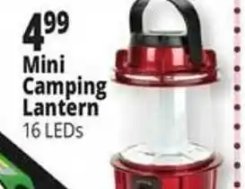 Ocean State Job Lot Mini camping lantern 16 leds offer