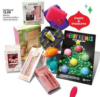 JC Penney Beauty stocking stuffers offer