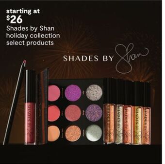 JC Penney Shades by shan holiday collection offer