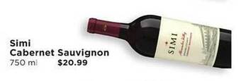 Simi cabernet sauvignon