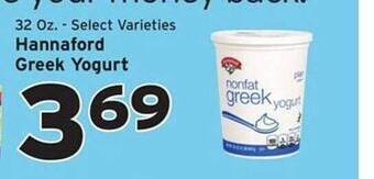 Hannaford Hannaford greek yogurt offer