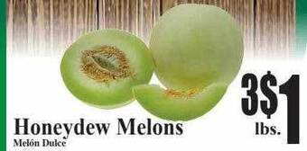 Baja Ranch Honeydew melons melón dulce offer