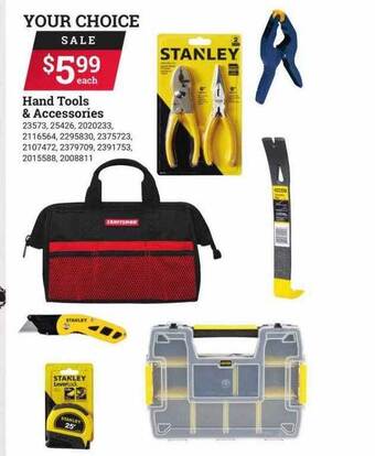 Ace Hardware Stanley hand tools & accessories offer
