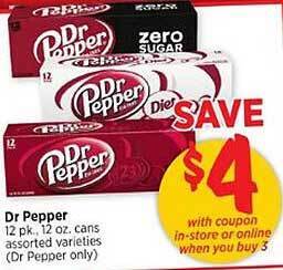 H-E-B Dr. pepper offer