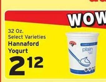 Hannaford Hannaford yogurt offer