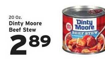 Hannaford Dinty moore beef stew offer