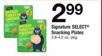Safeway Signature select snacking plates offer