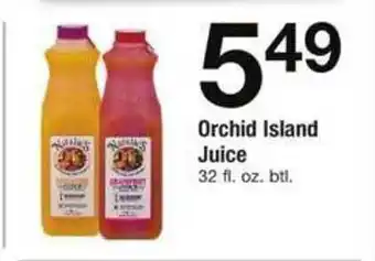 Safeway Orchid island juice offer