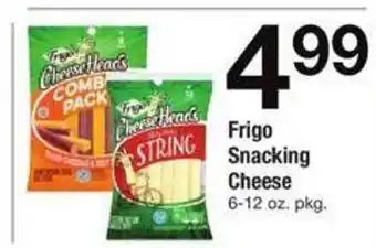 Safeway Frigo snacking cheese offer