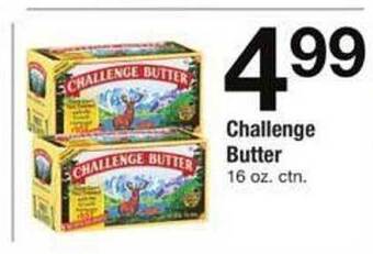 Safeway Challenge butter offer