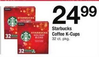 Safeway Starbucks coffee k-cups offer