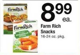 Safeway Farm rich snacks offer