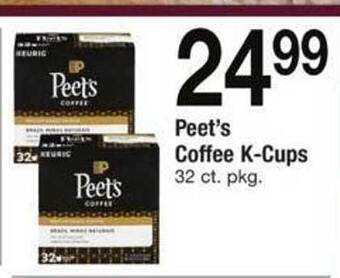 Safeway Peet's coffee k-cups offer
