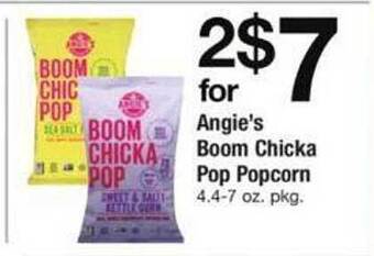 Safeway Angie's boom chicka pop popcorn offer