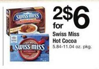 Safeway Swiss miss hot cocoa offer