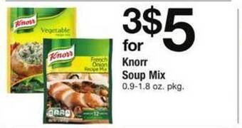 Safeway Knorr soup mix offer