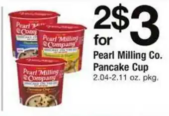 Safeway Pearl milling co. pancake cup offer