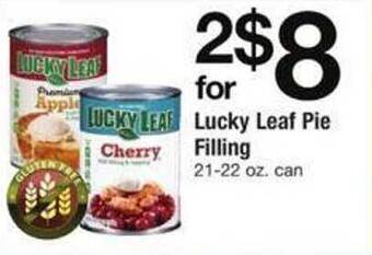Safeway Lucky leaf pie filling offer