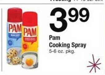 Safeway Pam cooking spray offer