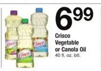 Safeway Crisco vegetable or canola oil offer